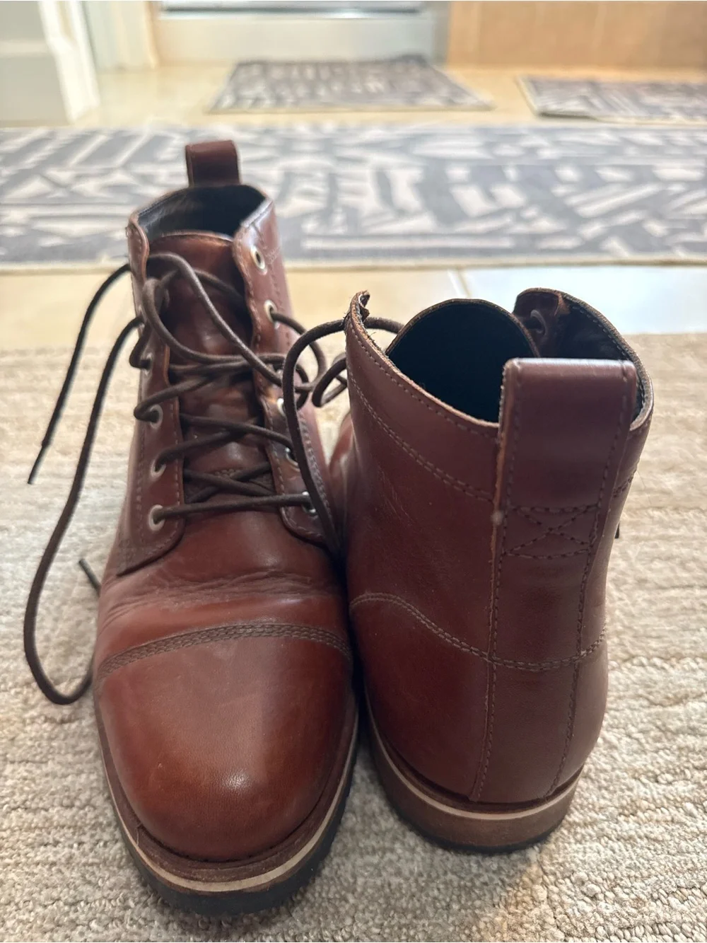 Helm chestnut leather